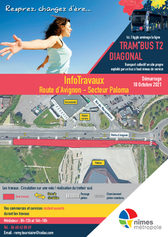 Flyer InfoTravaux n°7 Route d' Avignon - Paloma